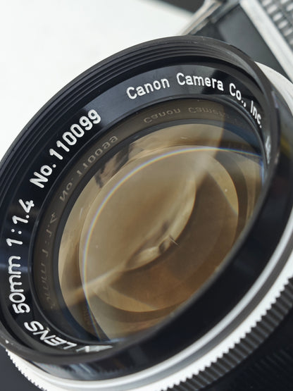*READ* Canon Model 7 with 50mm F1.4 LTM