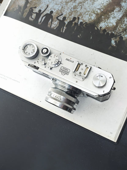 [Sold As-Is] Nikon S with Nippon Kogaku Nikkor-S.C 5cm F1.4