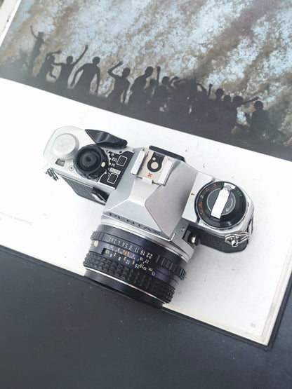 Pentax ME Super with SMC Pentax-M 50mm F2