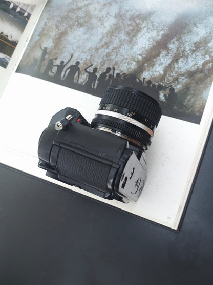 Nikon F3HP with Nikon Nikkor 28mm F2.8 Ai-S