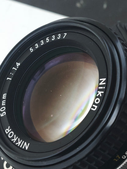 Nikon FA with Nikon Nikkor 50mm F1.4 Ai-S #5159364