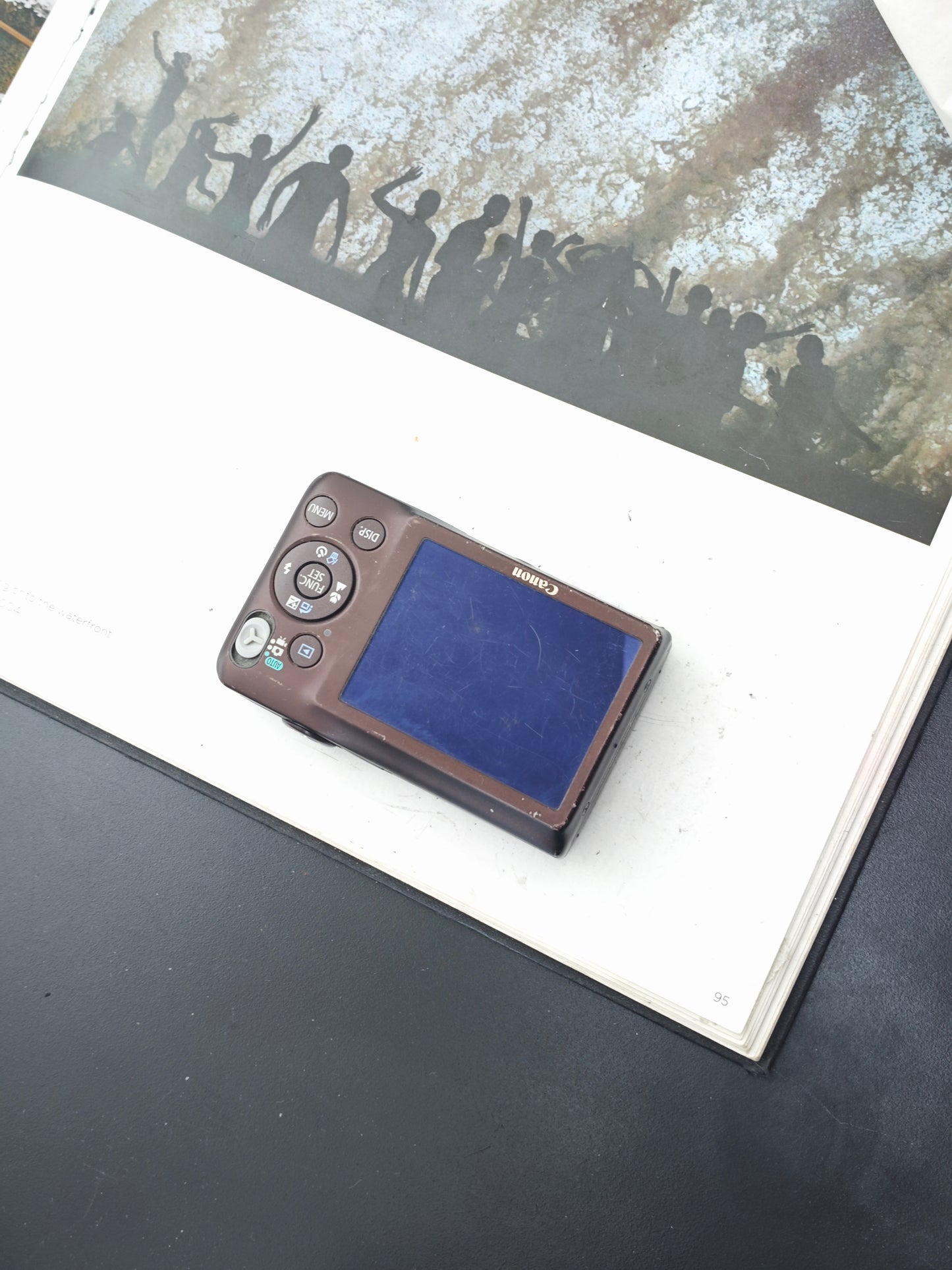 Used Canon IXY 200F brown Digital Camera