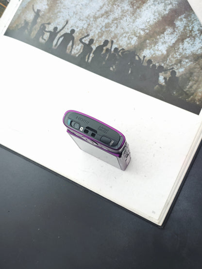 Used Canon IXY 600F purple Digital Camera [with box]