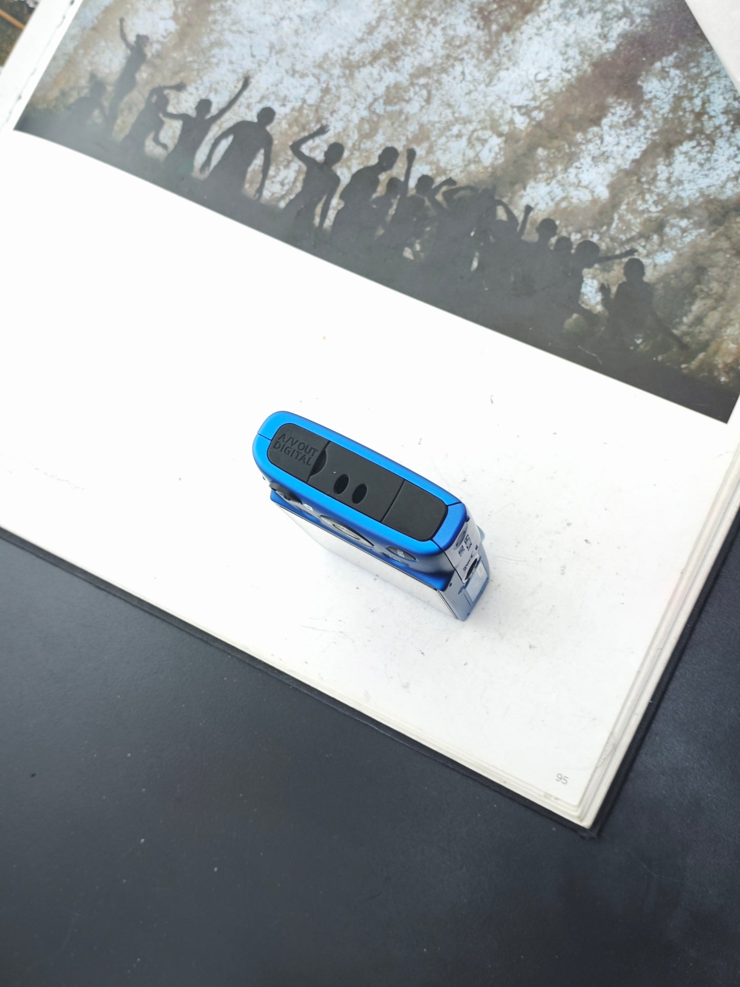 Used Canon IXY 100F blue Digital Camera [No charger]