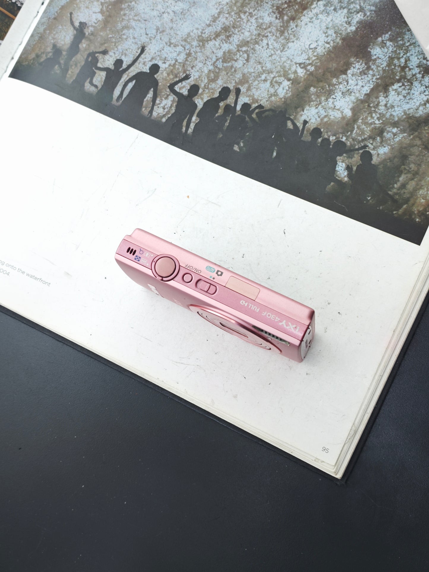 Used Canon IXY 430F pink Digital Camera