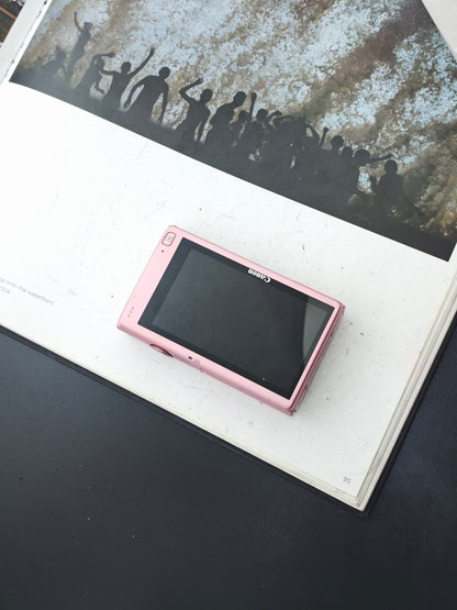 Used Canon IXY 430F pink Digital Camera