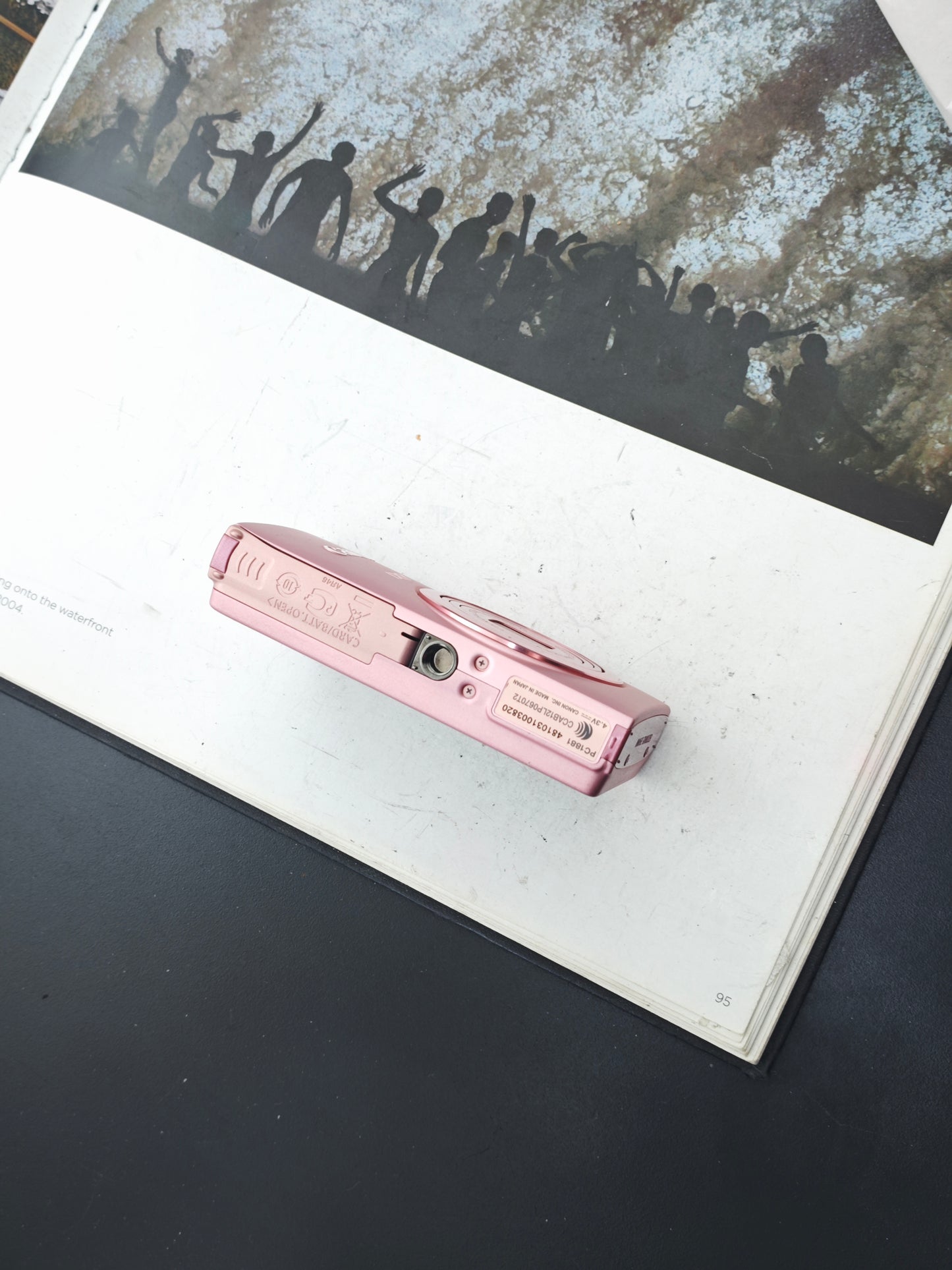 Used Canon IXY 430F pink Digital Camera