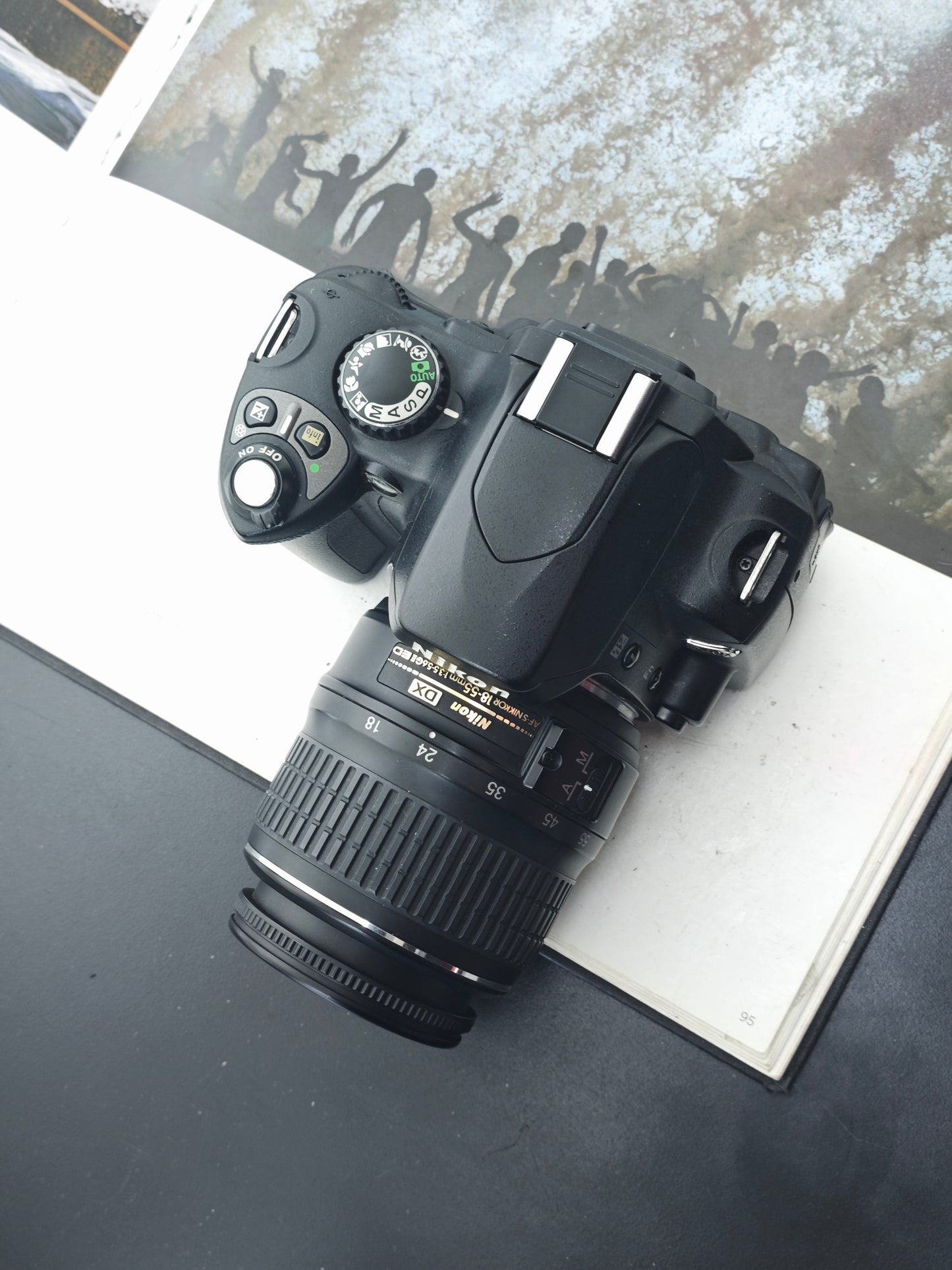 Nikon D40X with AF-S 18-55mm F3.5-5.6 G II ED