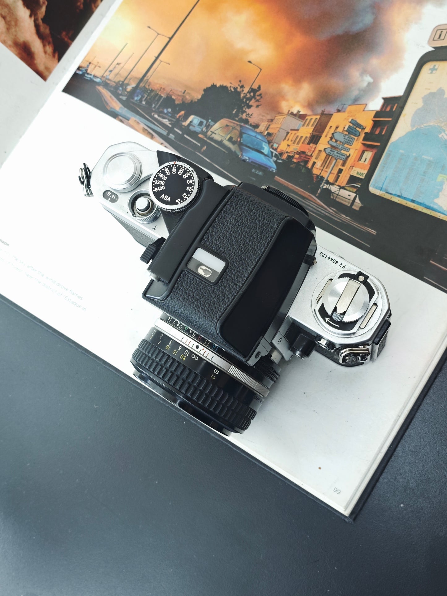 *READ* Nikon F2A silver with Nikon Nikkor 50mm F1.4 Ai #8044123