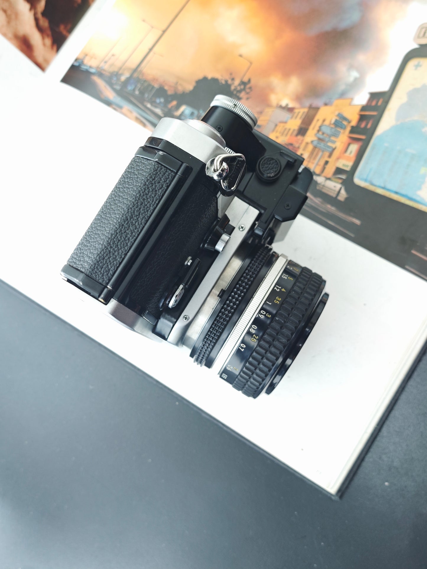 *READ* Nikon F2A silver with Nikon Nikkor 50mm F1.4 Ai #8044123