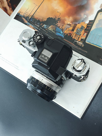 *READ* Nikon F2 Photomic silver with Nikkor-S.C Auto 50mm F1.4 #7270297