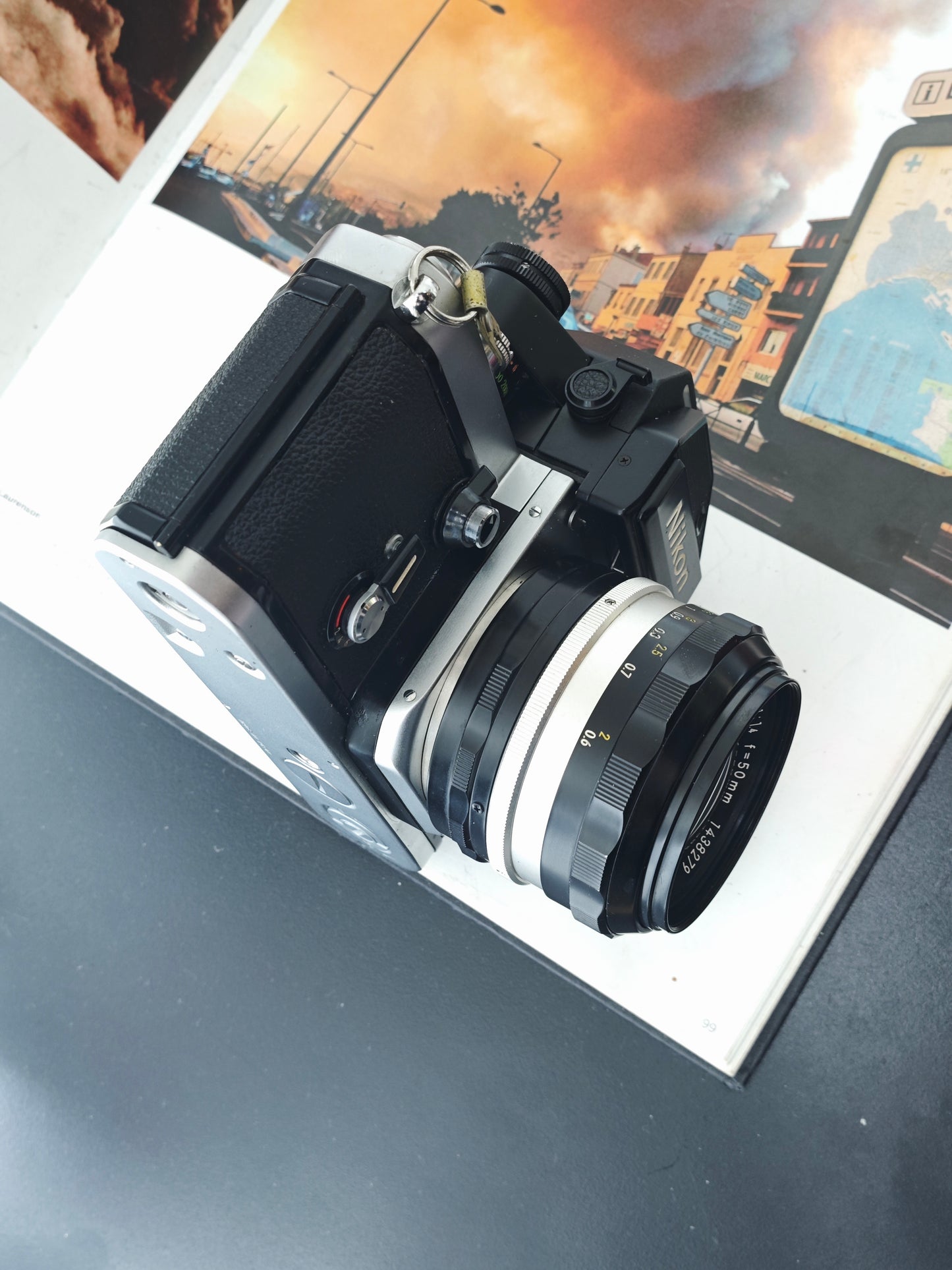 *READ* Nikon F2 Photomic silver with Nikkor-S.C Auto 50mm F1.4 #7270297