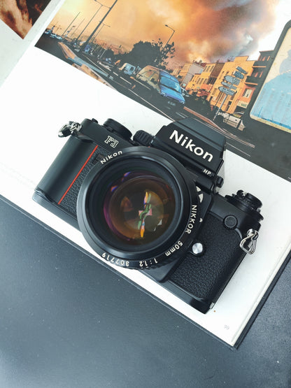 Nikon F3HP with Nikon Nikkor 50mm F1.2 Ai-S #1666028