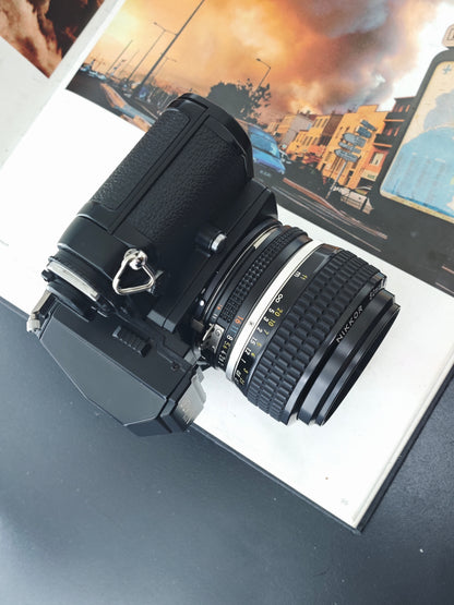 Nikon F3HP with Nikon Nikkor 50mm F1.2 Ai-S #1666028