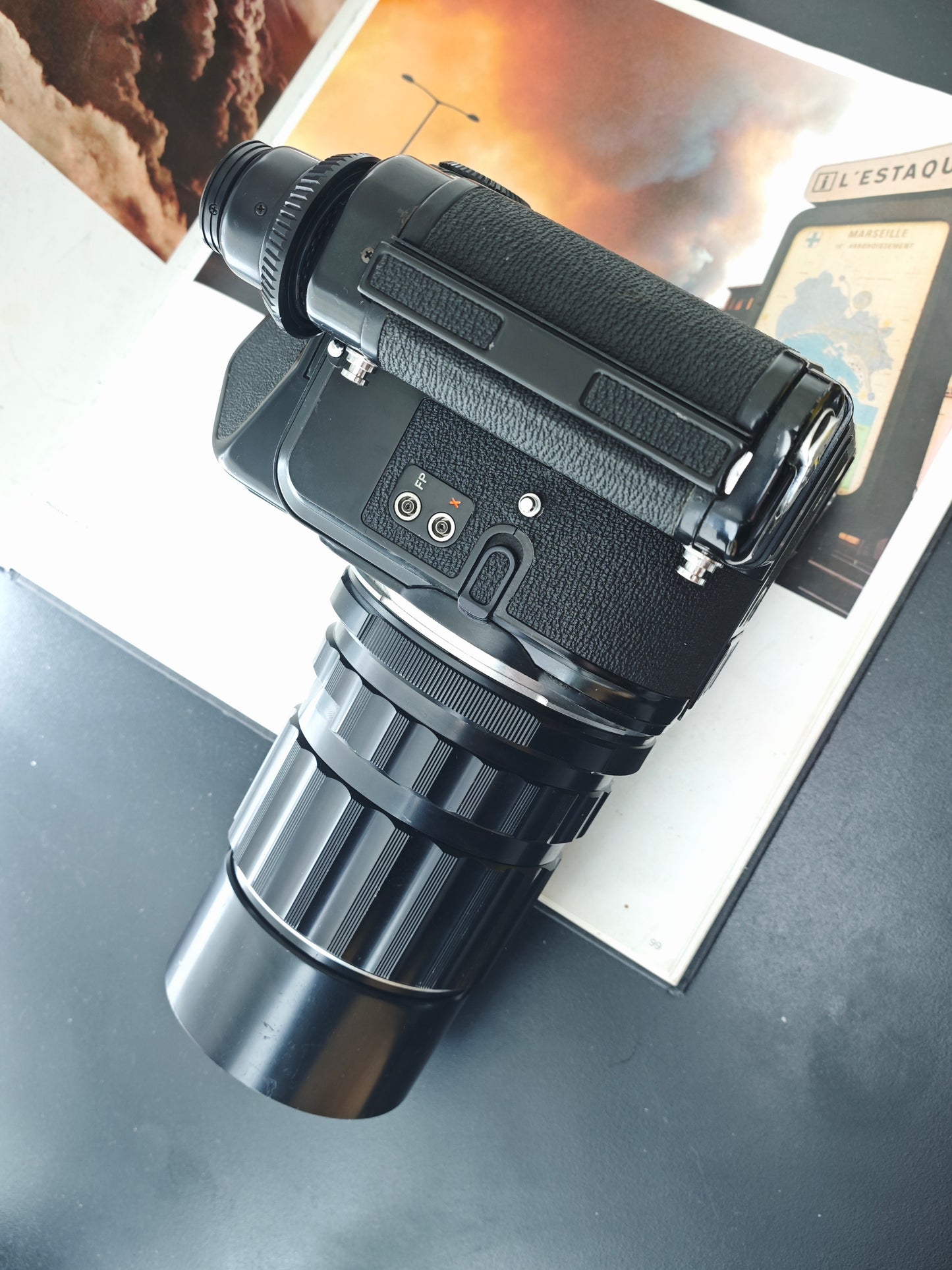 Pentax 6x7 MUP TTL with Super-Multi- Coated Takumar 6x7 200mm F4