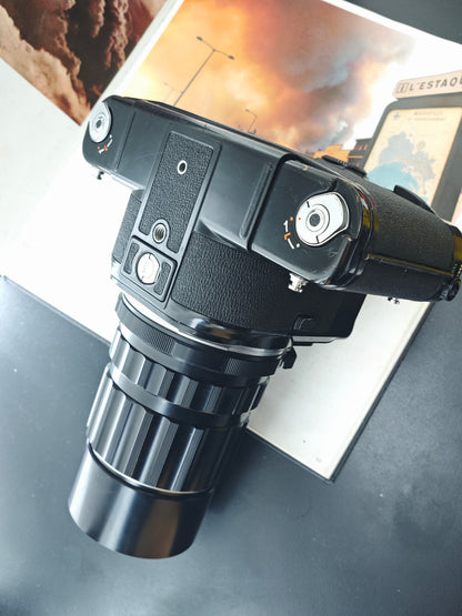 Pentax 6x7 MUP TTL with Super-Multi- Coated Takumar 6x7 200mm F4