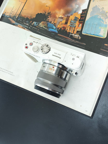 Used Panasonic Lumix DMC-GF6 with Double Zoom Kit [JPN only, with box]