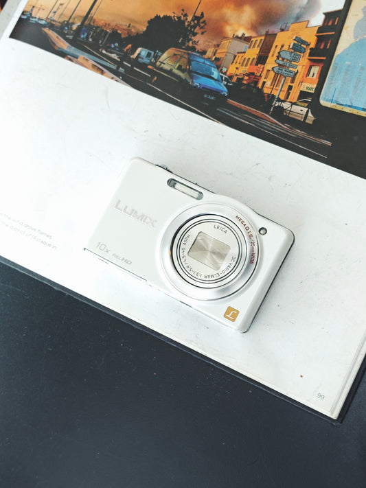 Used Panasonic Lumix DMC-SZ7 white Digital Camera [JPN only, No charger] #WS2KD001855(สำเนา)
