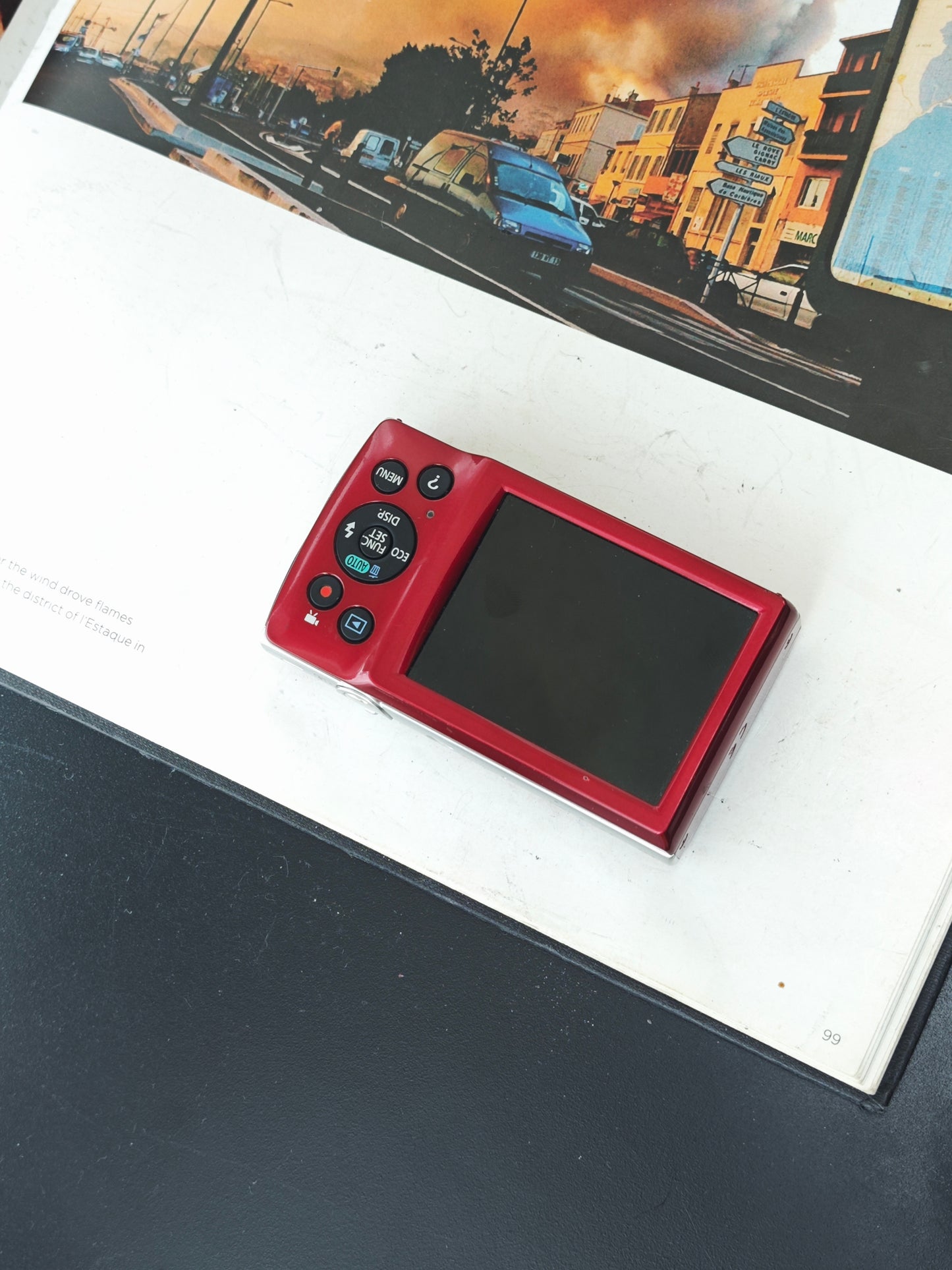 Used Canon IXY 160 red Digital Camera [No charger]