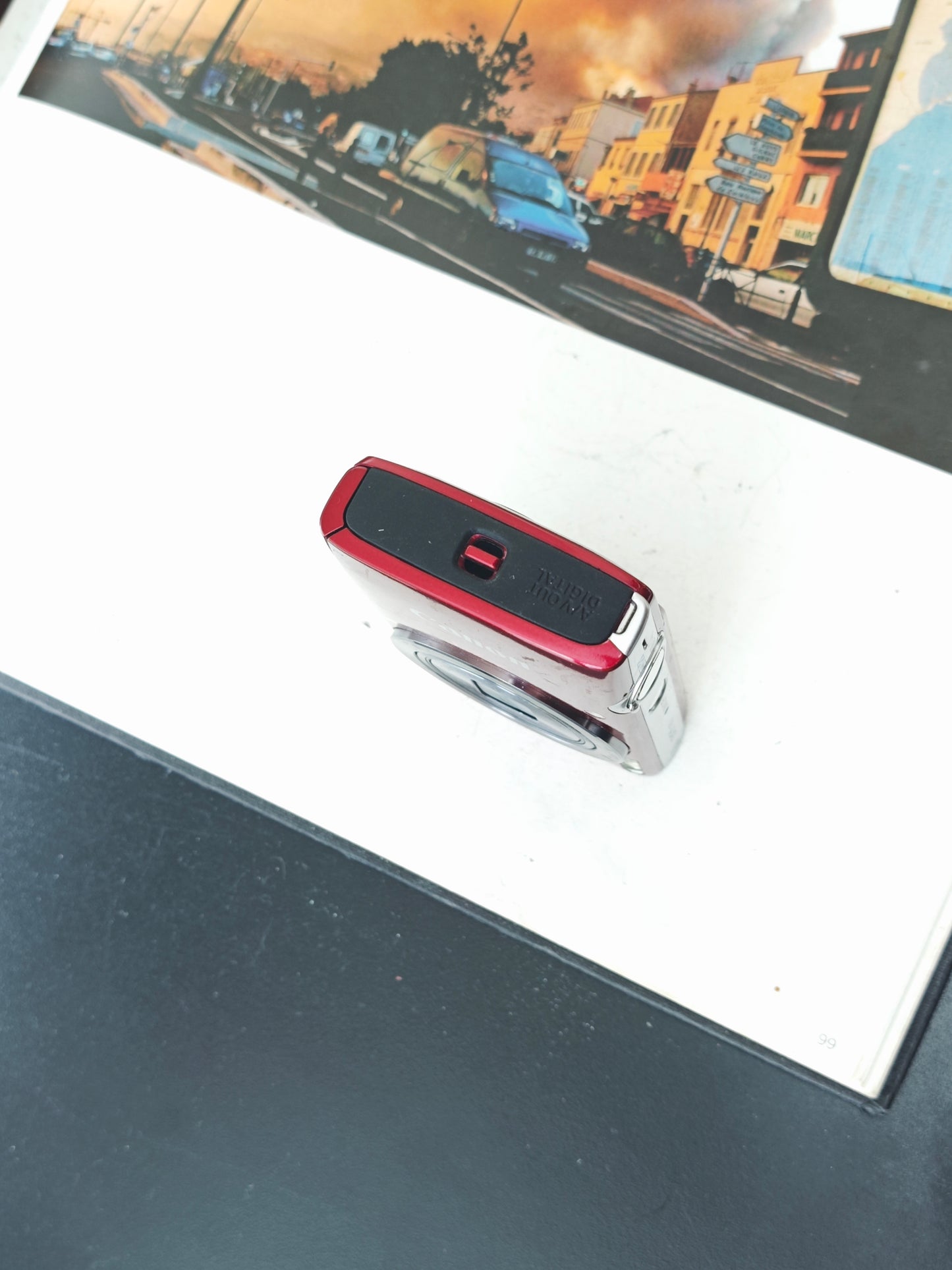 Used Canon IXY 160 red Digital Camera [No charger]
