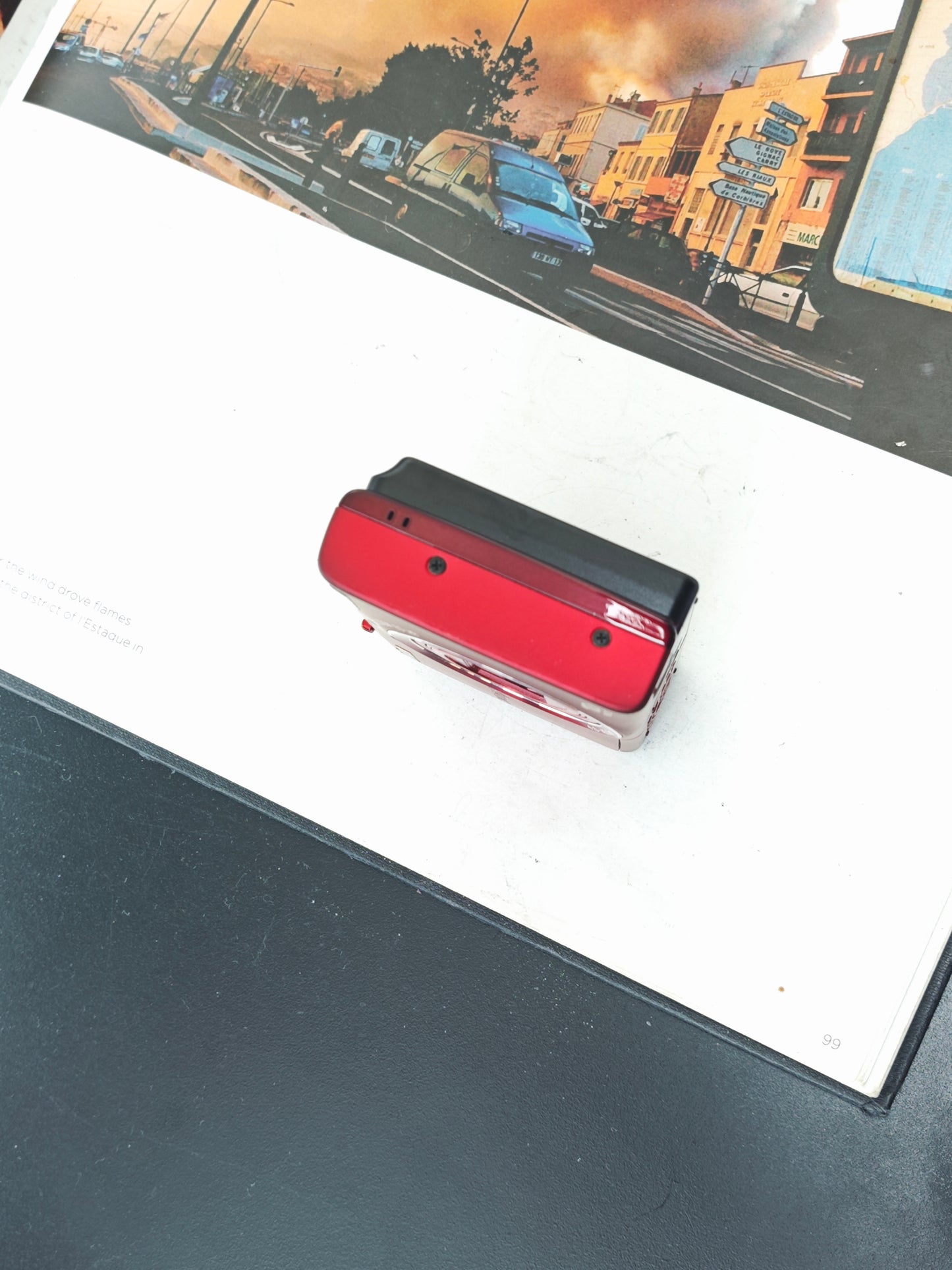 Used Nikon Coolpix S6200 red Digital Camera [No charger]