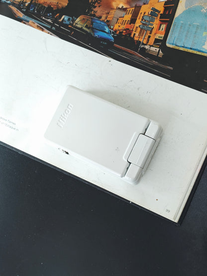 Used Nikon Coolpix S6900 white Digital Camera [No charger]