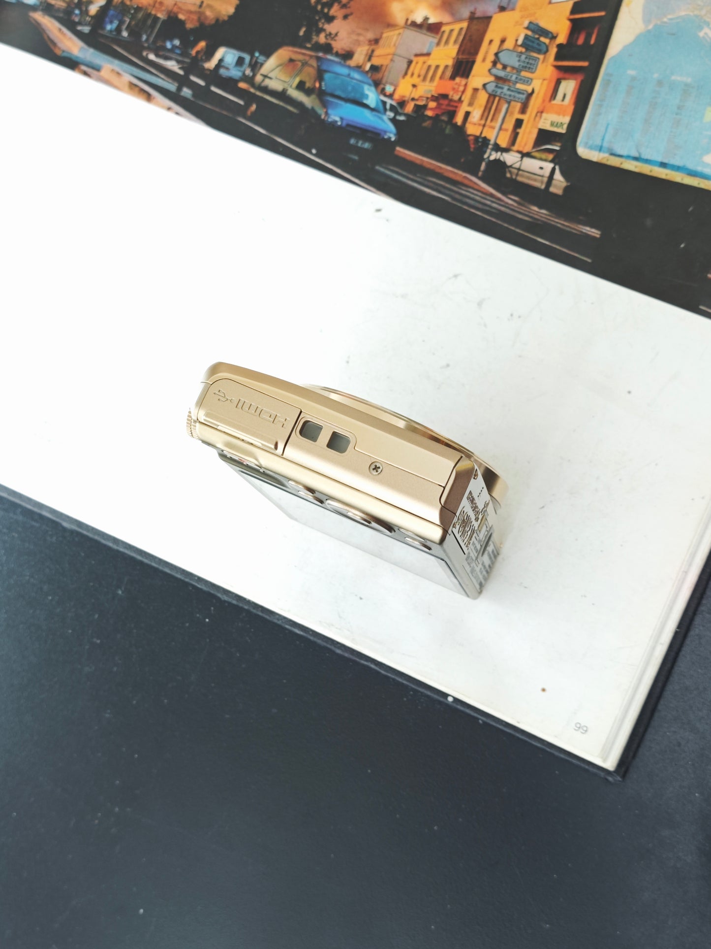 Used Nikon Coolpix S7000 gold Digital Camera [No charger]