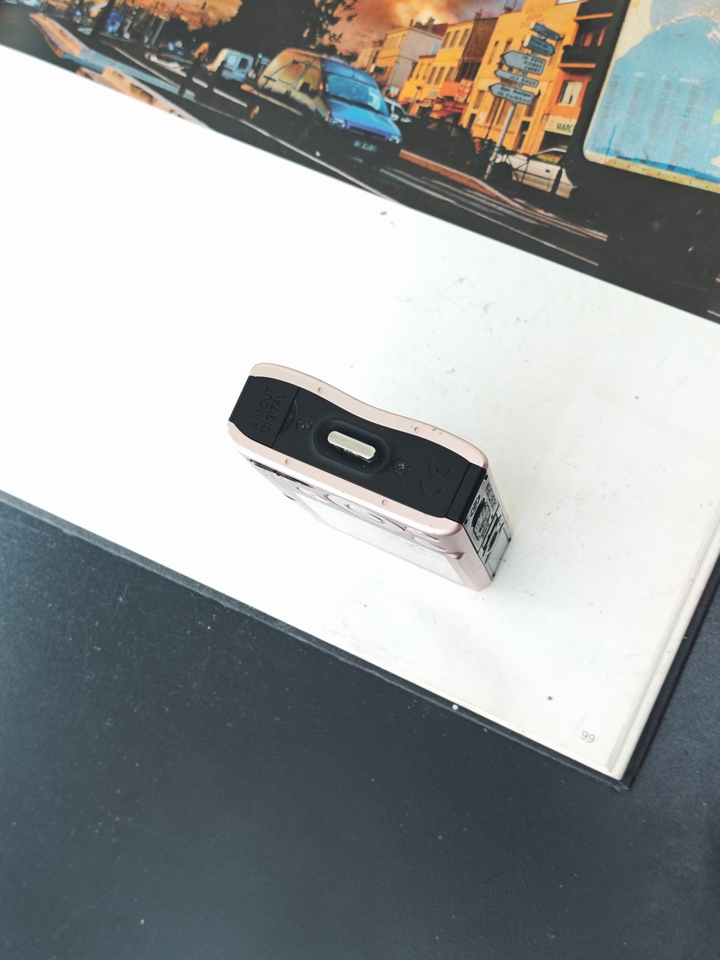 Used Canon IXY Digital 20 IS pink Digital Camera