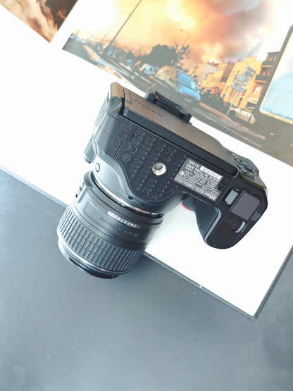 Used Nikon D5500 with Double Zoom Kit Digital Camera #2142928