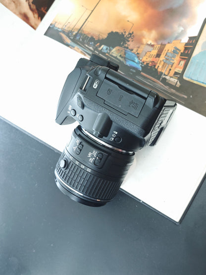 Used Nikon D5500 with Double Zoom Kit Digital Camera #2142928