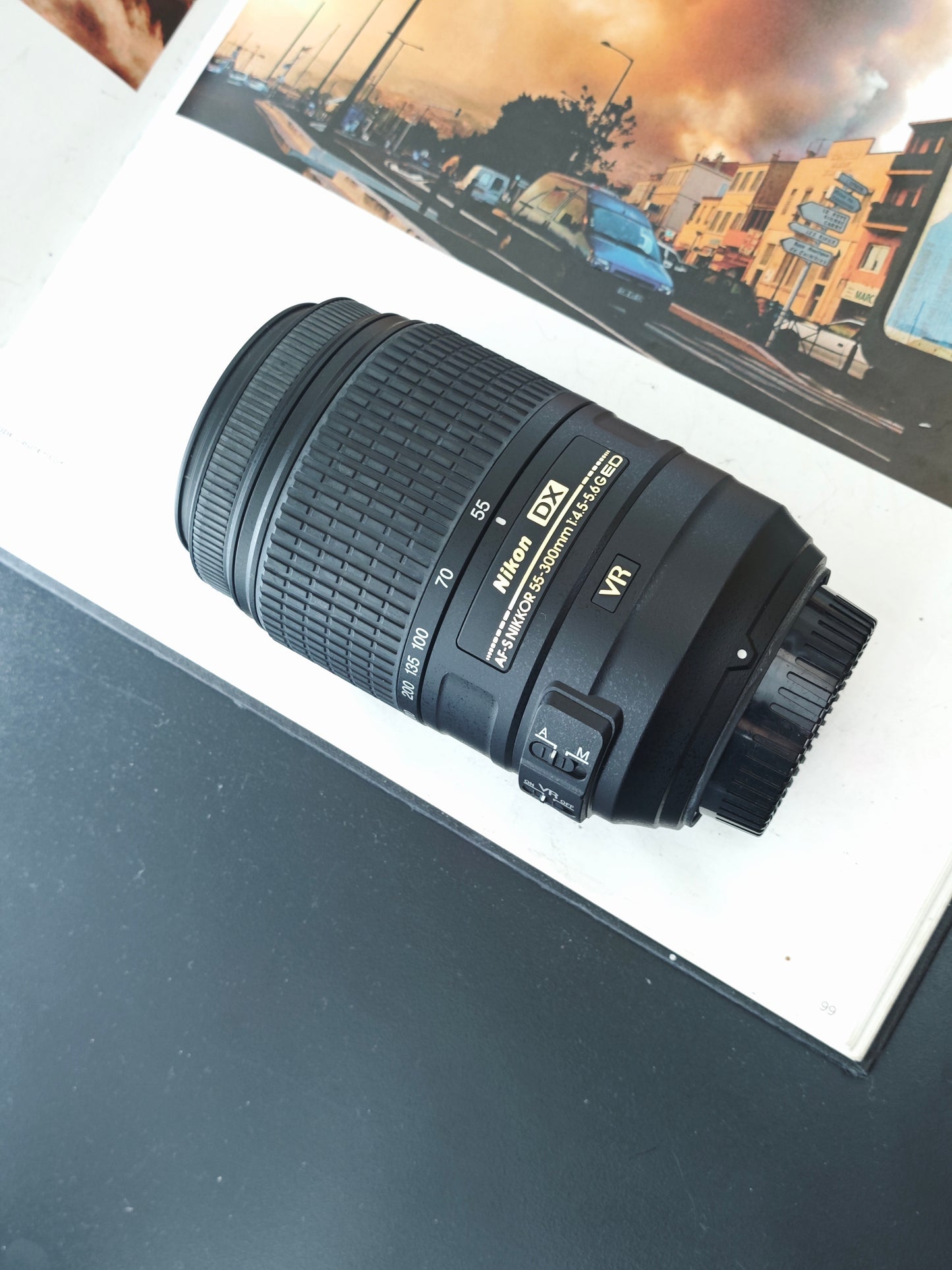 Used Nikon D5500 with Double Zoom Kit Digital Camera #2142928