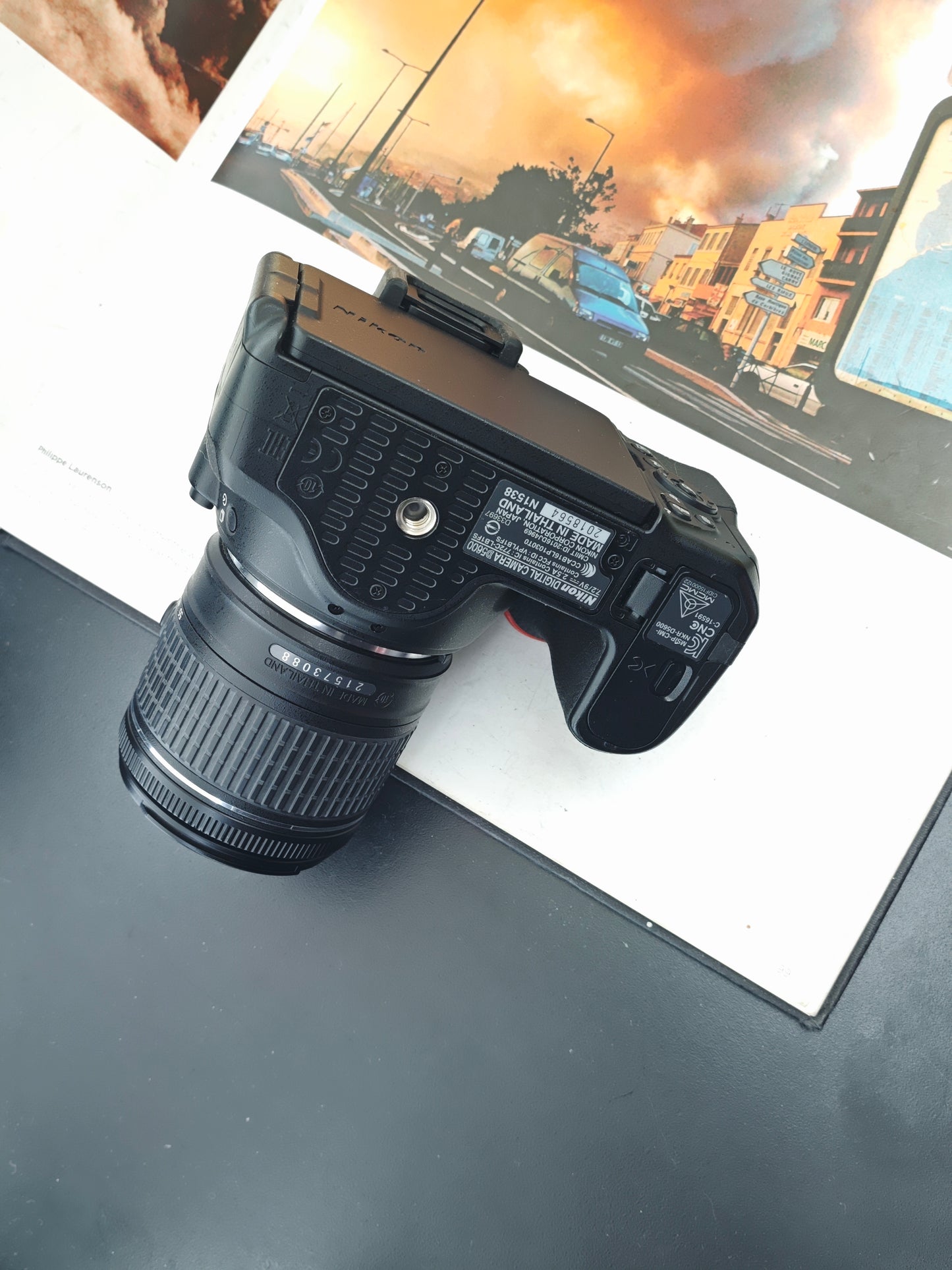 Used Nikon D5600 with Double Zoom Kit Digital Camera #2018564