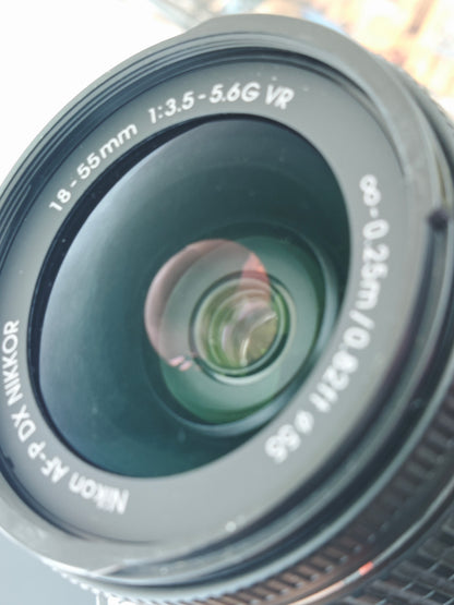 Used Nikon D5600 with Double Zoom Kit Digital Camera #2018564