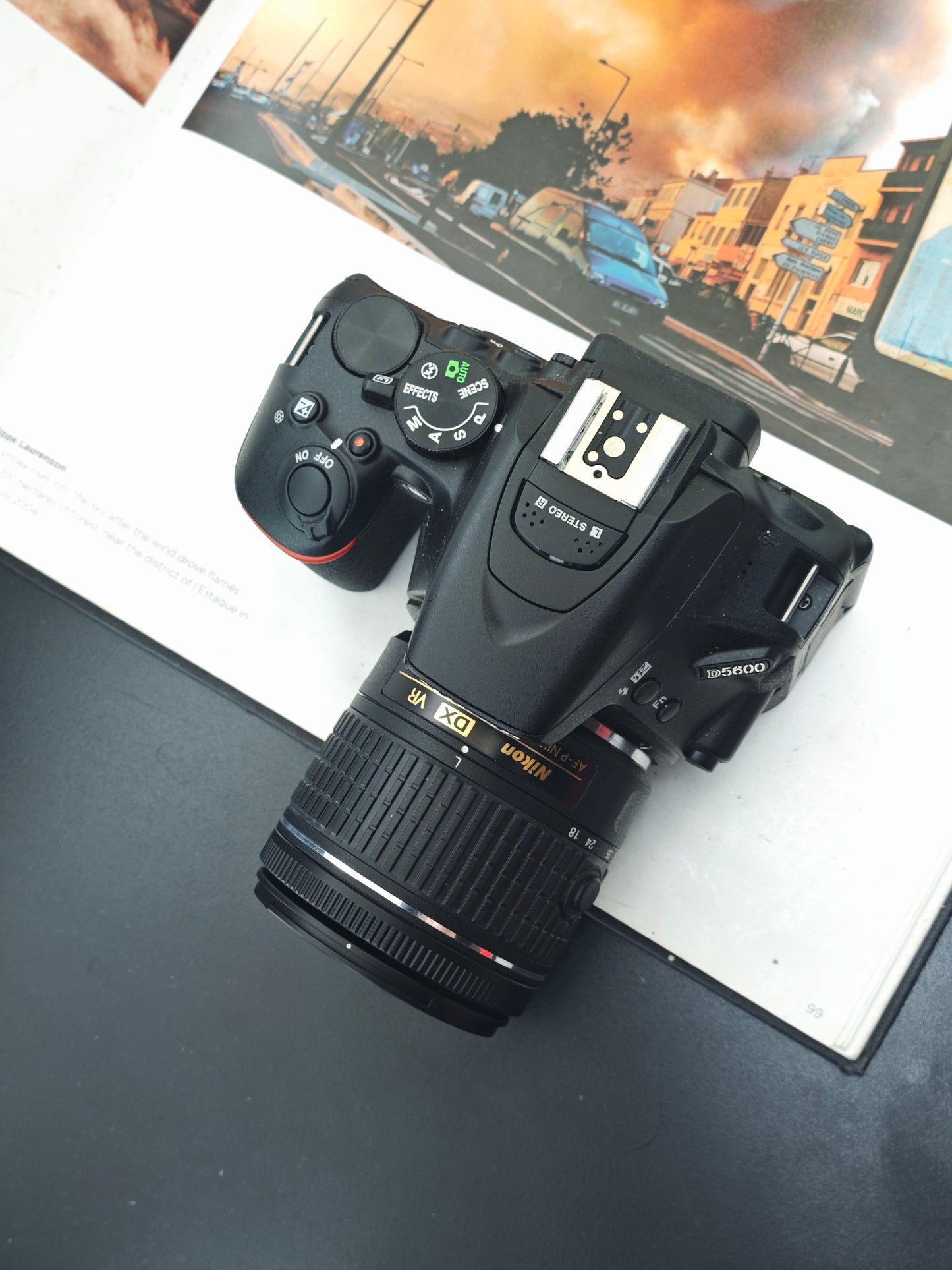 *READ* Used Nikon D5600 with Double Zoom Kit Digital Camera [No charger] #2108936
