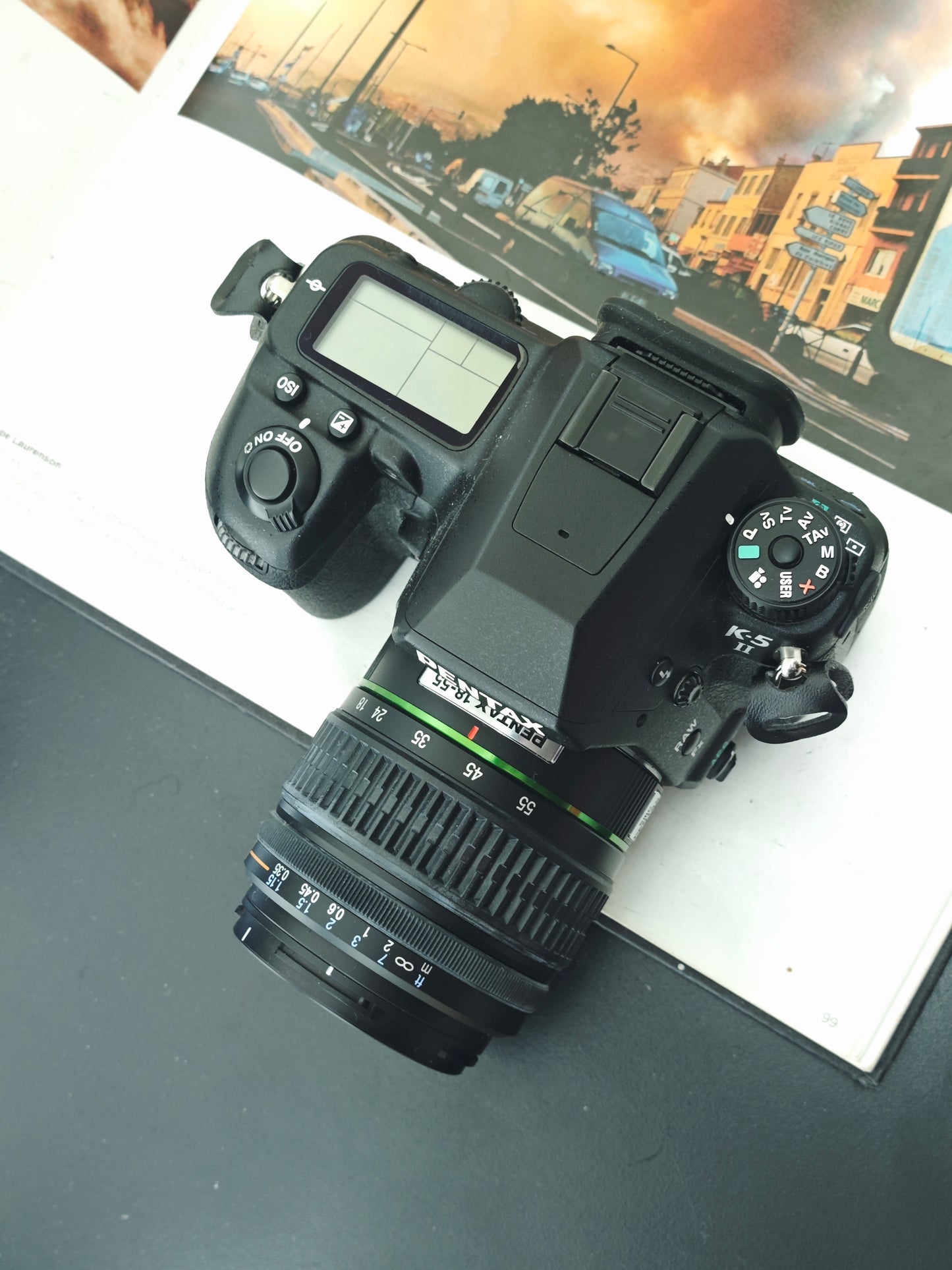 Used Pentax K-5 II with SMC Pentax-DA 18-55mm F3.5-5.6 AL [No charger]