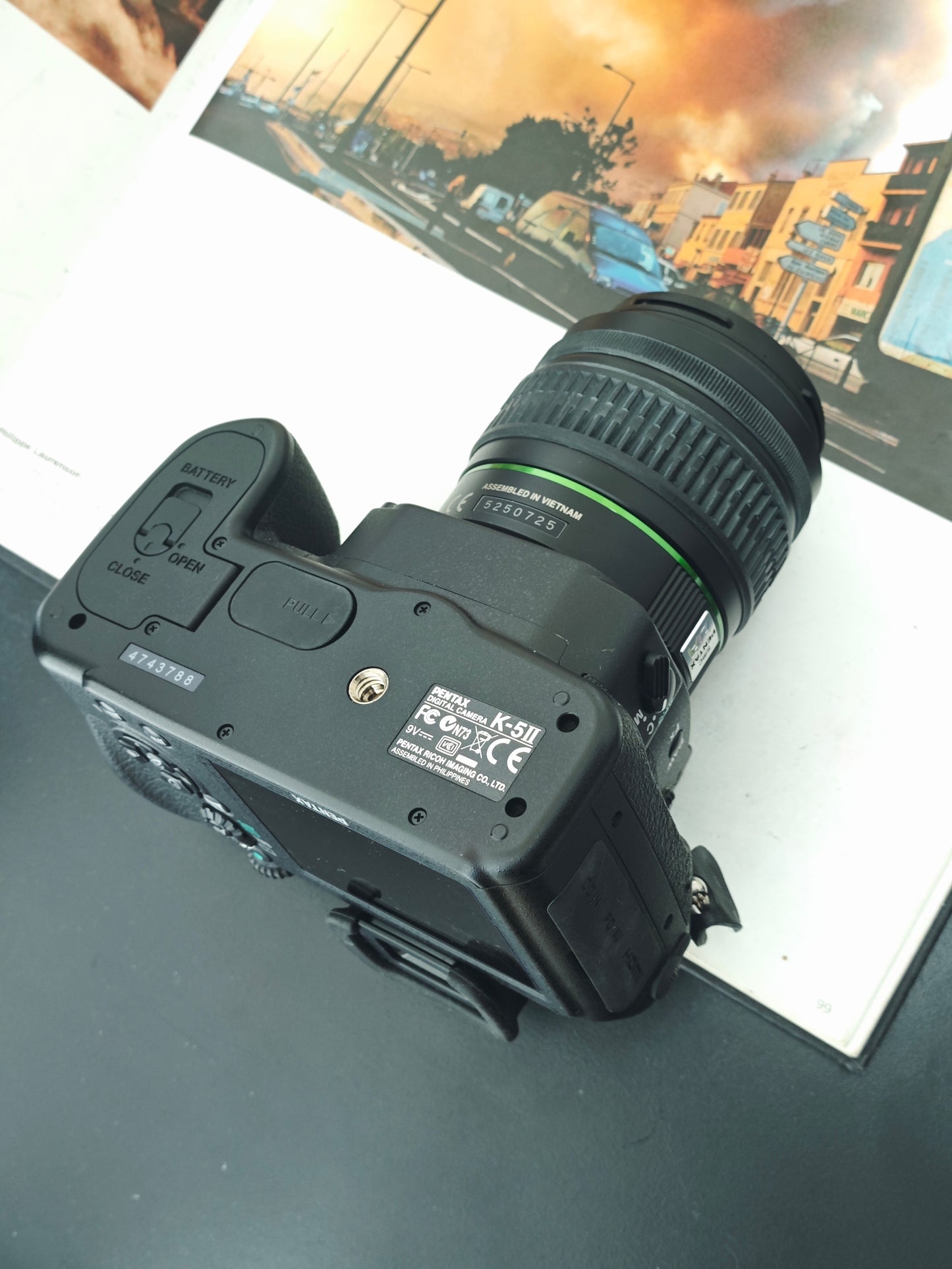 Used Pentax K-5 II with SMC Pentax-DA 18-55mm F3.5-5.6 AL [No charger]