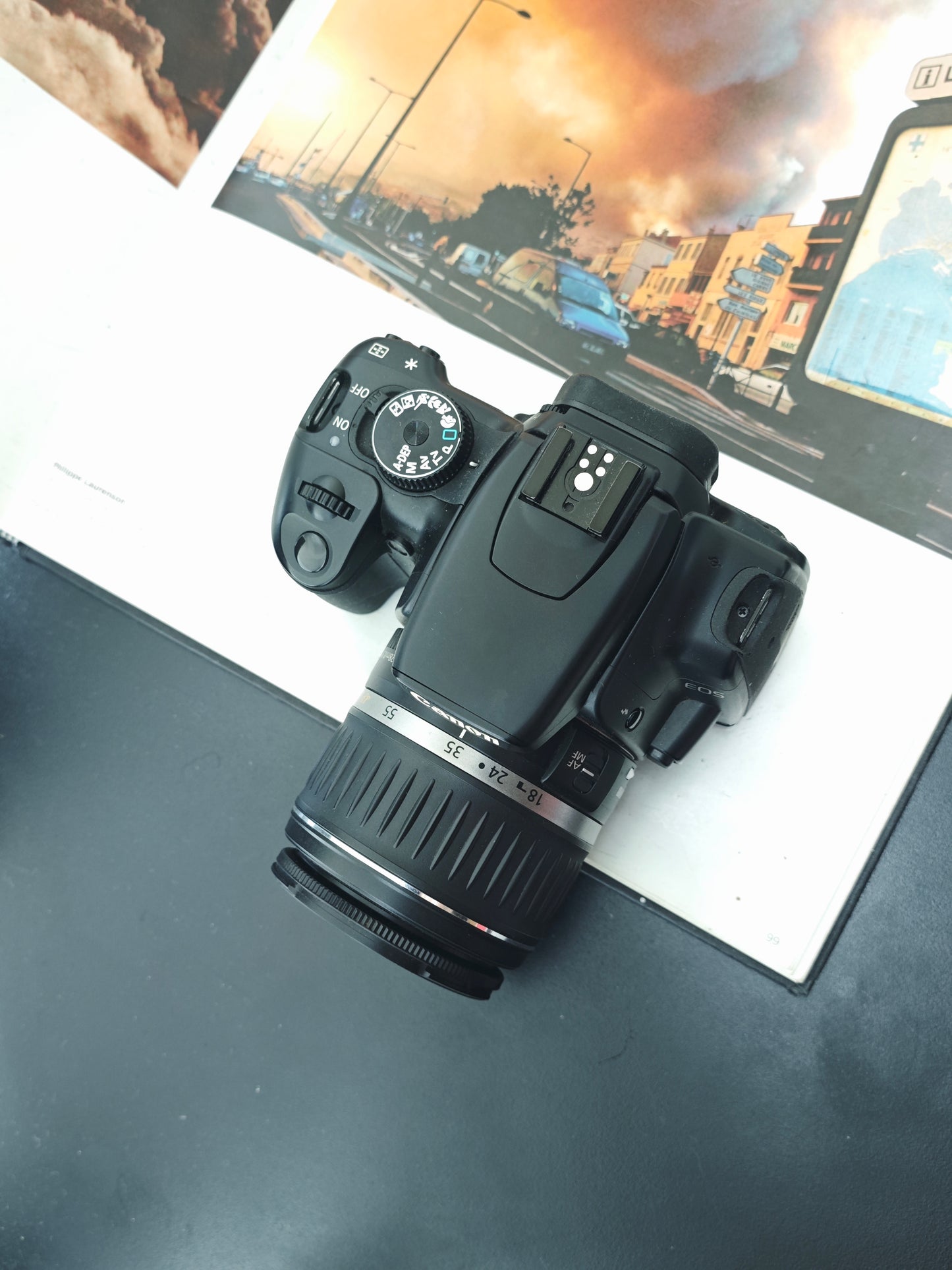 Used Canon EOS Kiss Digital X with Double Zoom Kit #0810400180