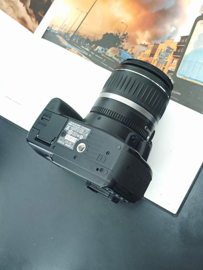 Used Canon EOS Kiss Digital X with Double Zoom Kit #0810400180