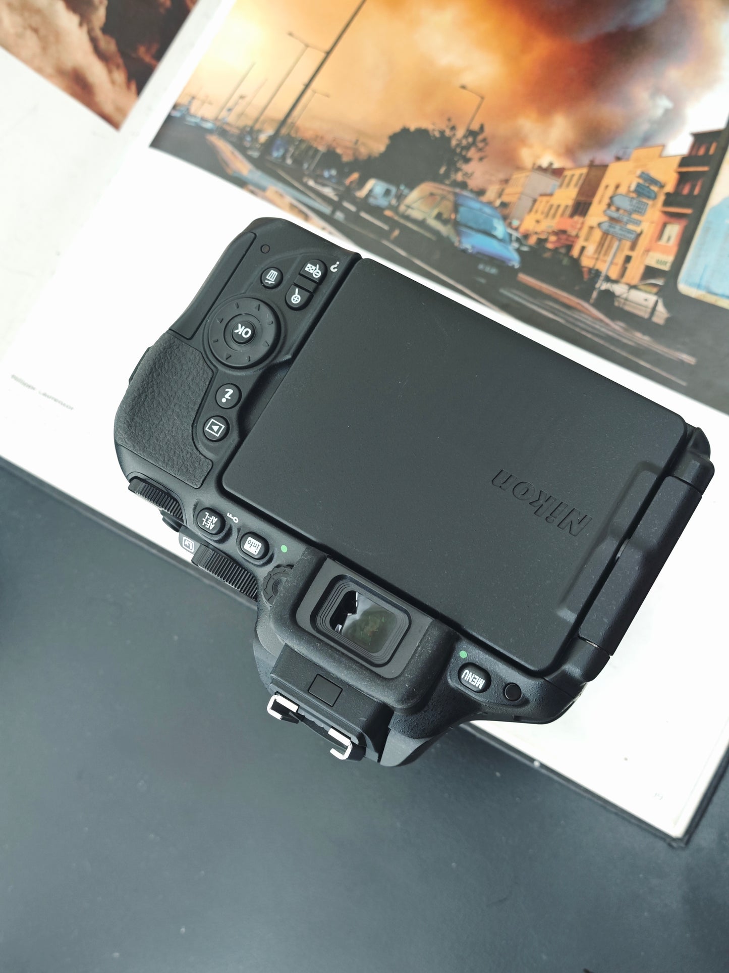 Used Nikon D5500 with Nikon AF-S Nikkor 18-55mm F3.5-5.6 G II VR [No charger]