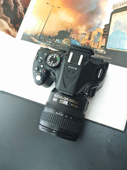 Used Nikon D5200 with AF-S DX Nikkor 18-70mm F3.5-4.5 G ED
