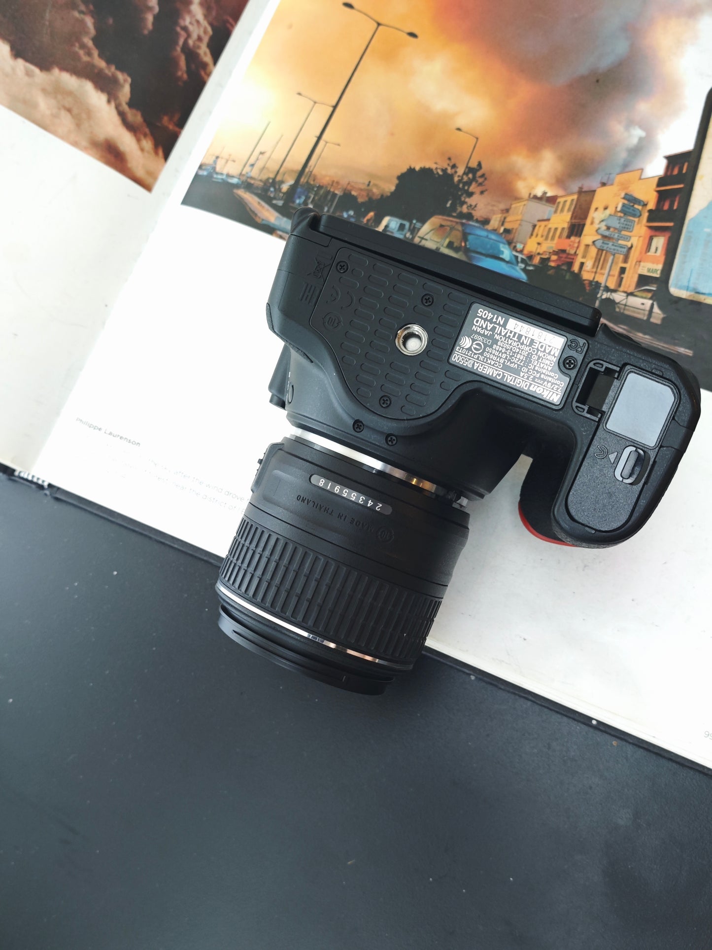 Used Nikon D5500 with Double Zoom Kit Digital Camera [with box] #2181844