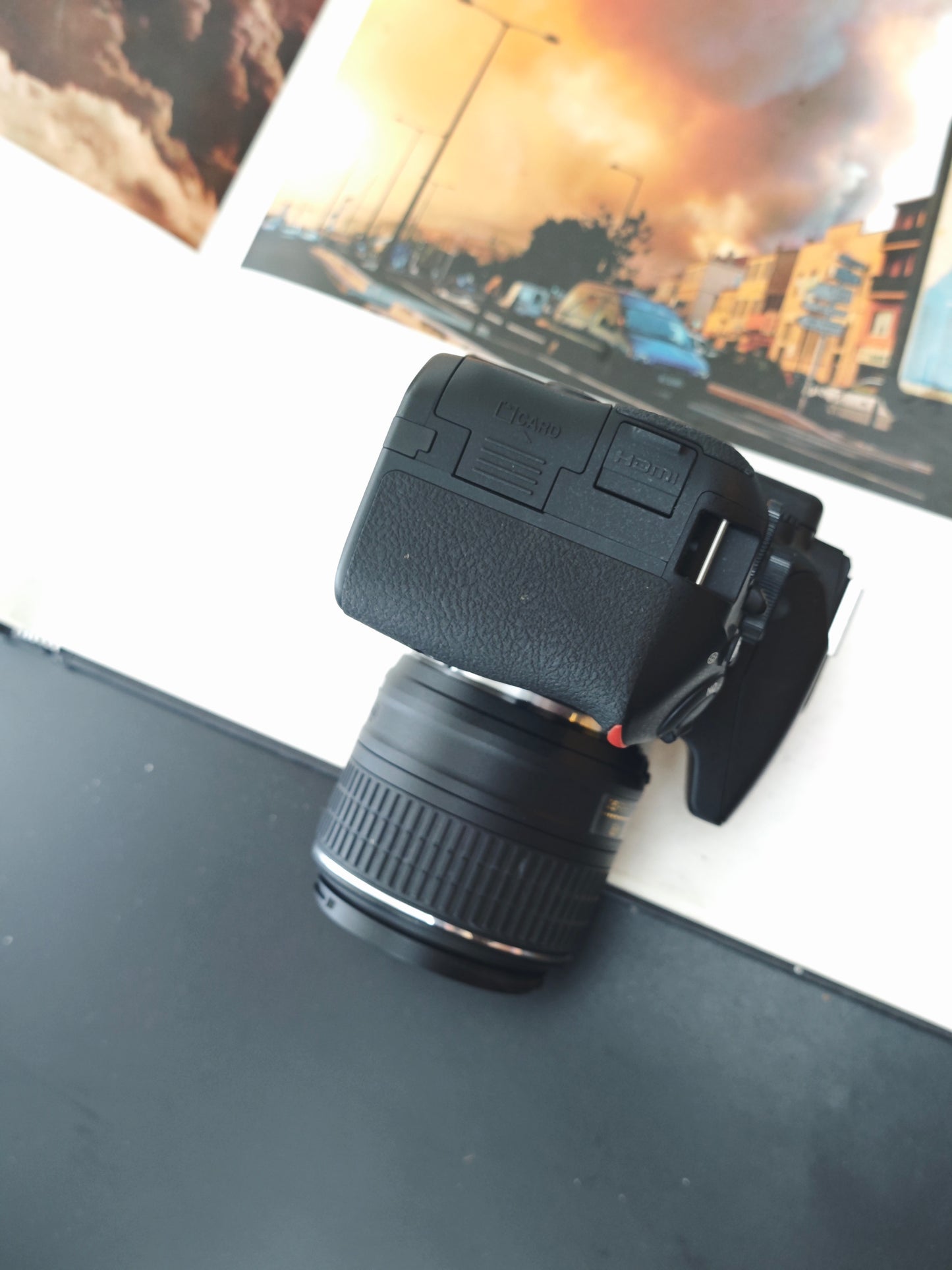 Used Nikon D5500 with Double Zoom Kit Digital Camera [with box] #2181844