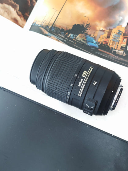 Used Nikon D5500 with Double Zoom Kit Digital Camera [with box] #2181844