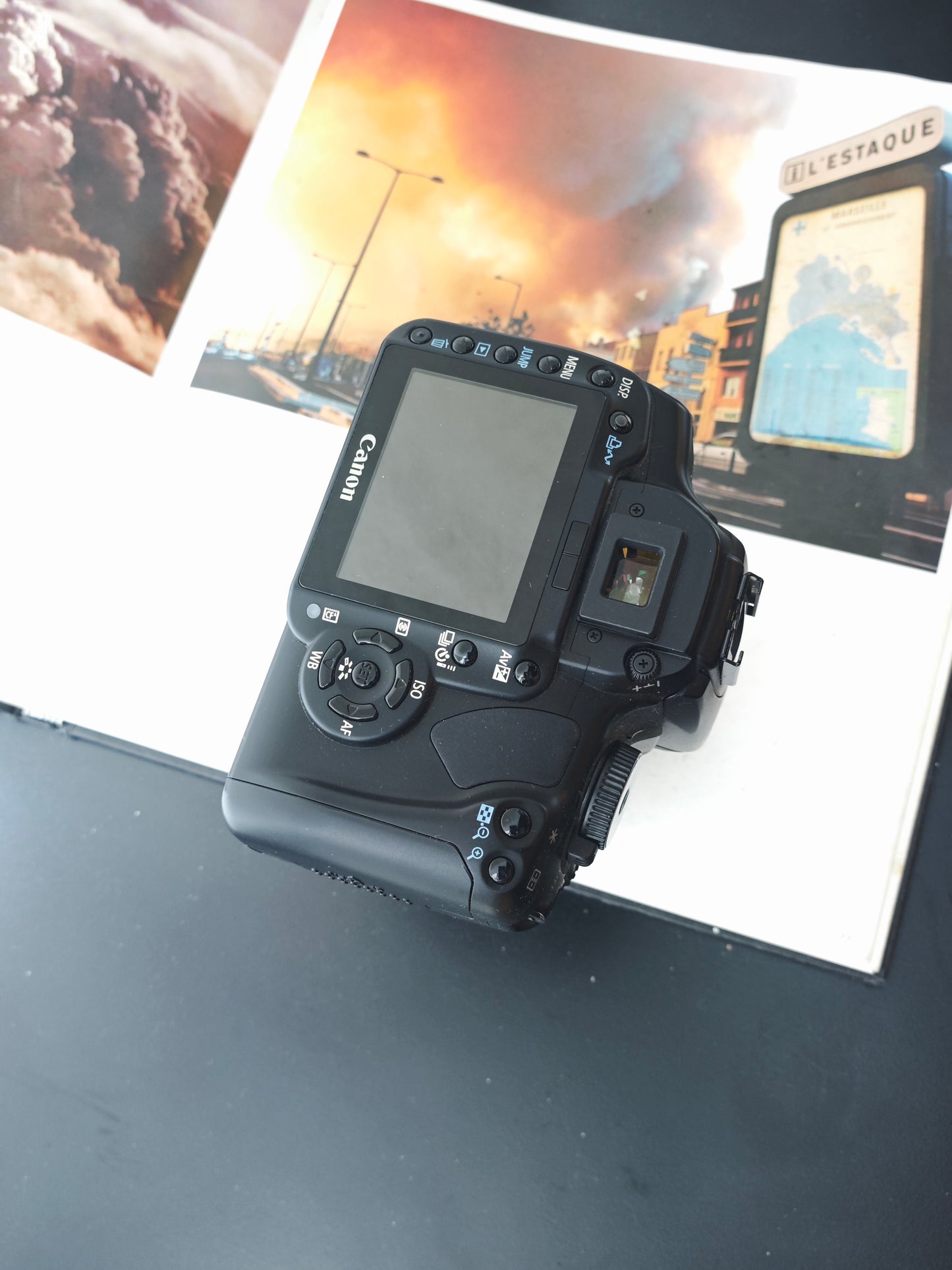 Used Canon EOS Kiss Digital X with 4 lenses #1611115361