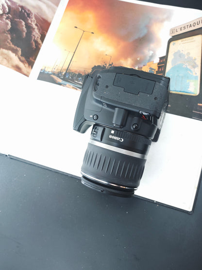 Used Canon EOS Kiss Digital X with 4 lenses #1611115361