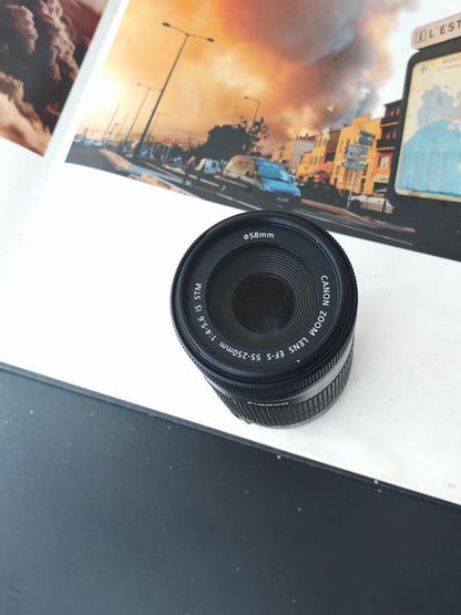 Used Canon EOS Kiss Digital X with 4 lenses #1611115361