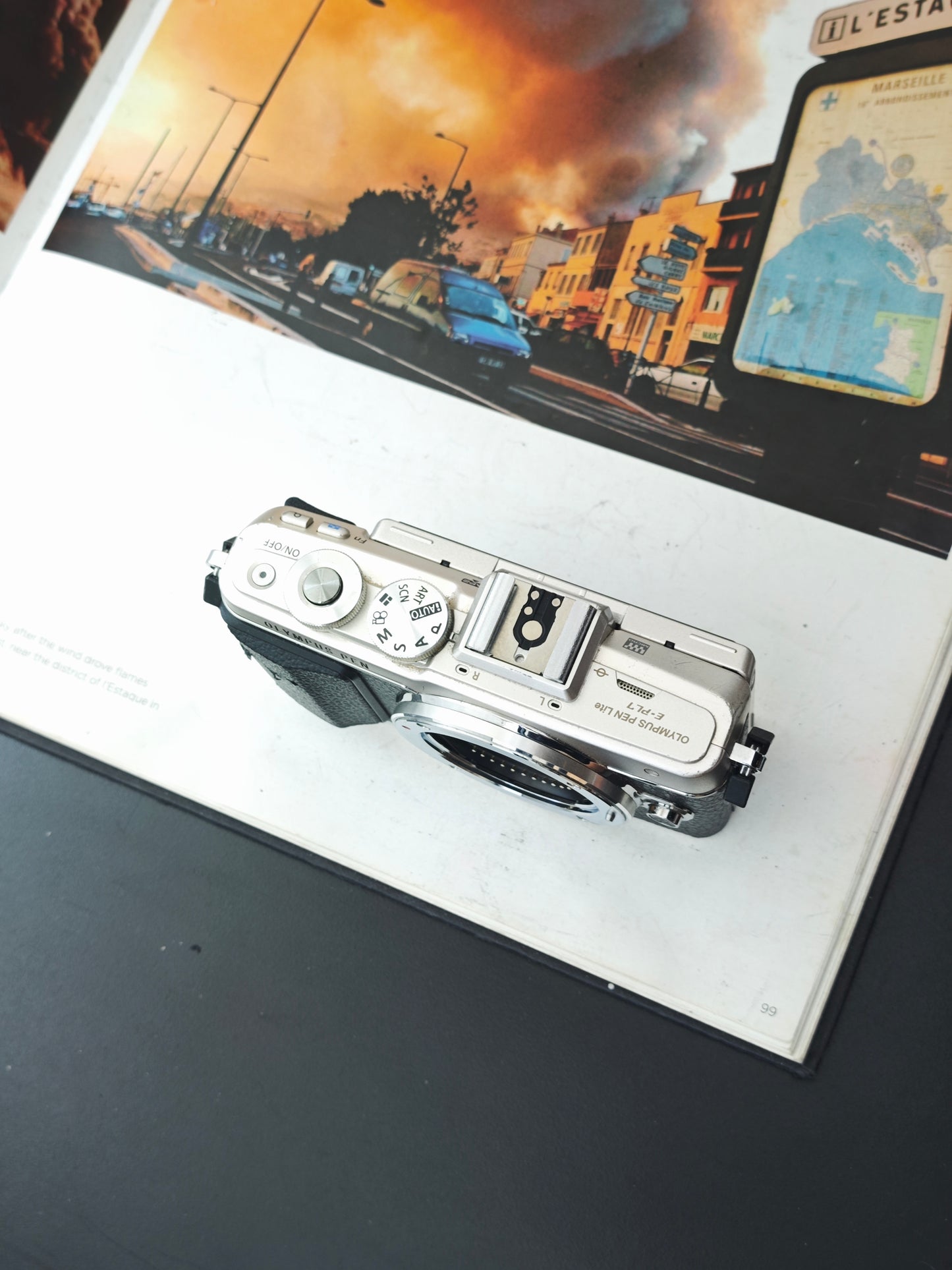 Used Olympus Pen Lite E-PL7 body Digital Camera