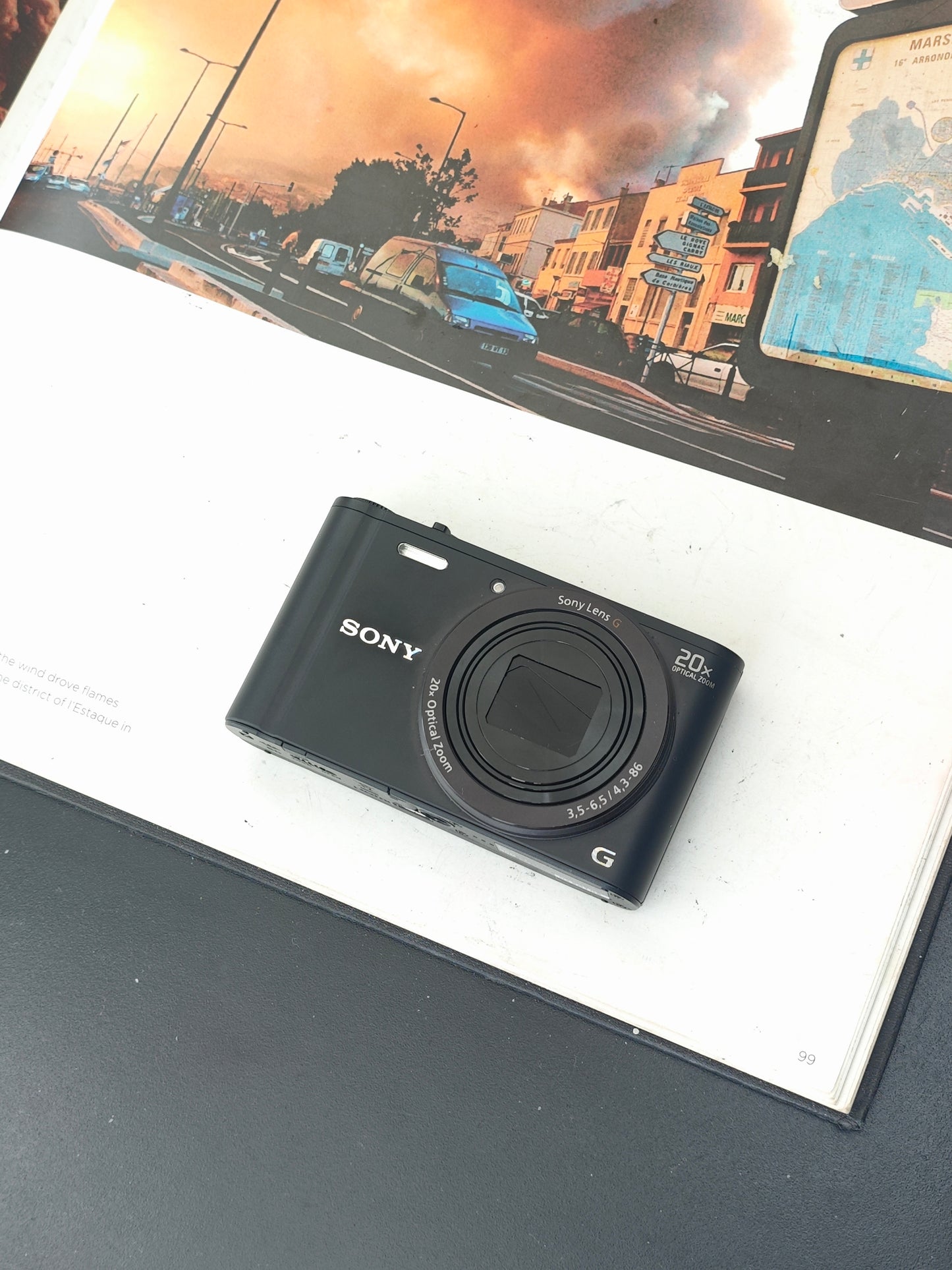 Used Sony Cyber Shot DSC-WX350 black Digital Camera [JPN only, No charger] #0280108(สำเนา)