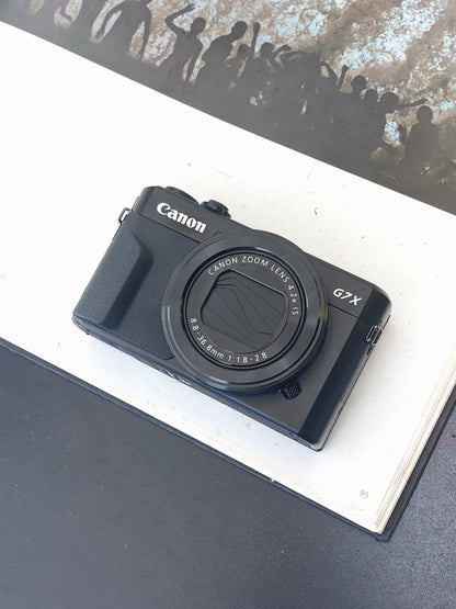 Used Canon PowerShot G7X Mark II Digital Camera [No charger]