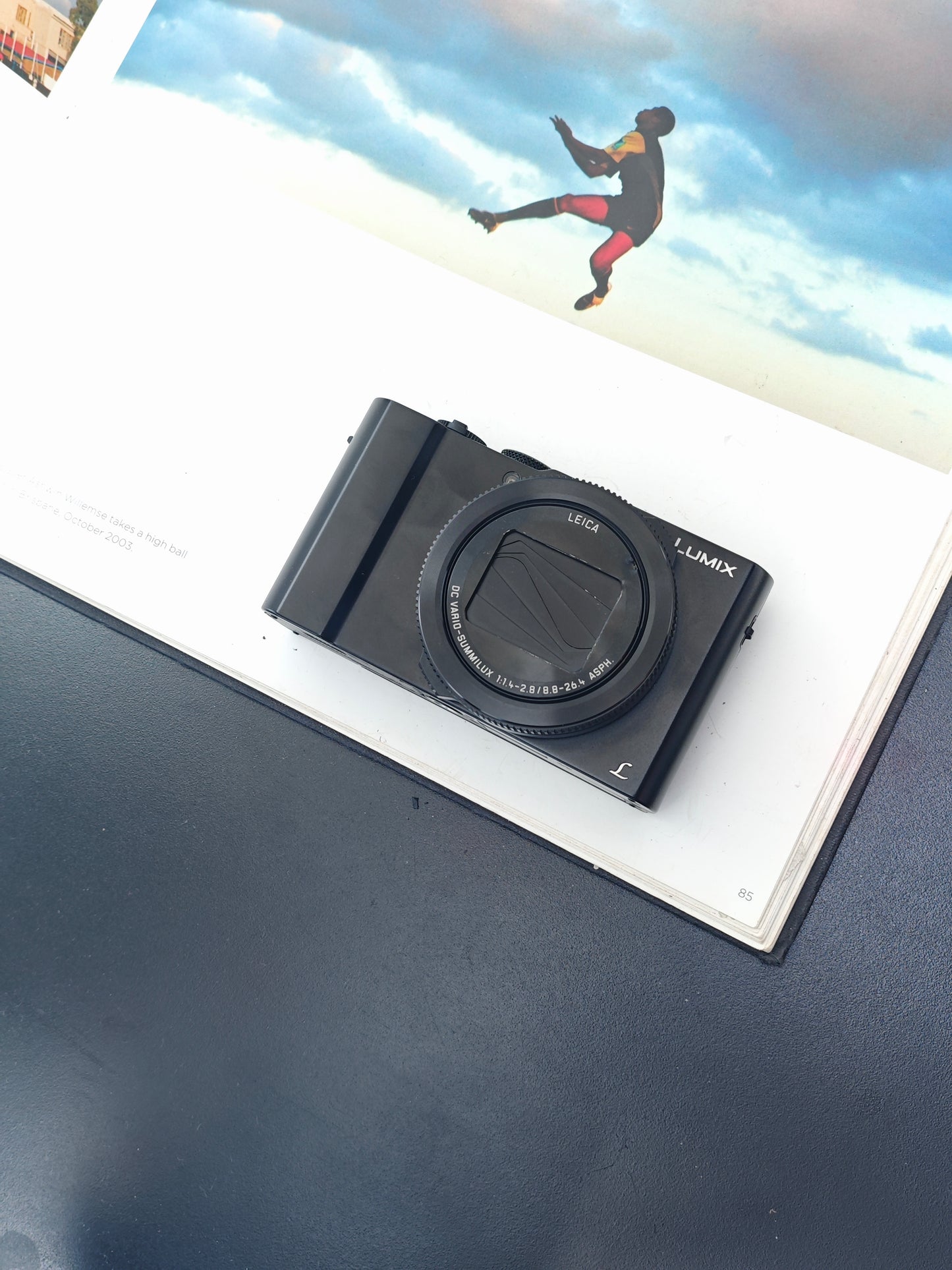 Used Panasonix Lumix DMC-LX9 black Digital Camera [JPN only, No charger]